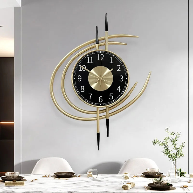 1PC 54CM Modern Simple Wall Clock Nordic Style Home Decoration Living Room Office Hotel Hanging Watch Affordable Luxury Design