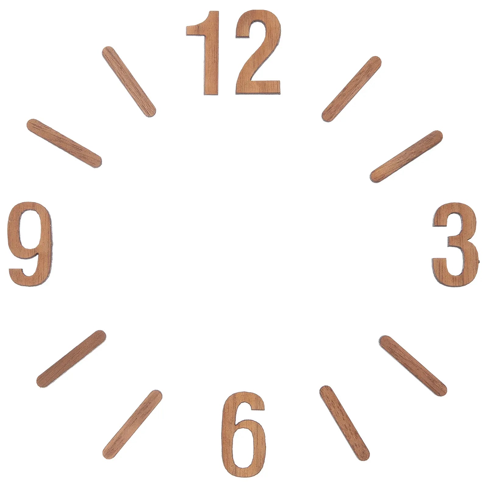 1 Set Of Wall Clock Diy Numerals Clock Numerals Kit Replacement Clock Numerals Clock Numbers Kit Replacement Numbers