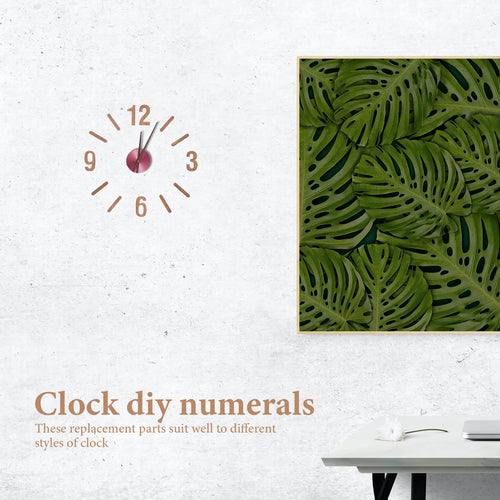 1 Set Of Wall Clock Diy Numerals Clock Numerals Kit Replacement Clock Numerals Clock Numbers Kit Replacement Numbers